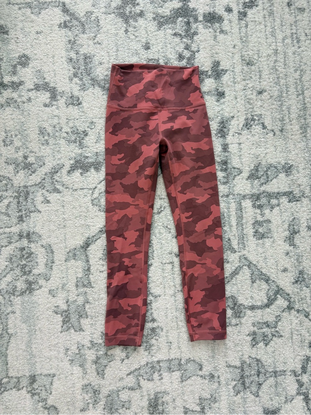 Lululemon Wunder Train High-Waist Camo Leggings - Size 4